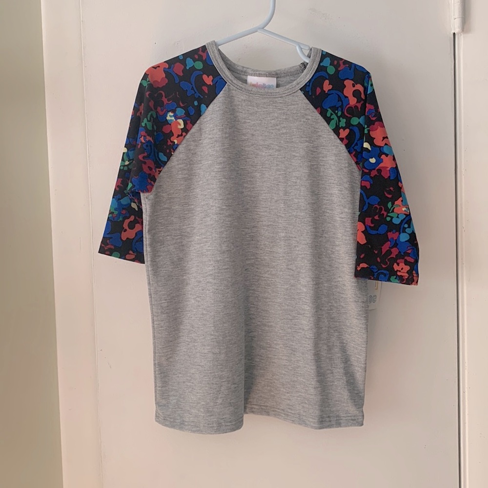 Lularoe Sloan unisex baseball style tee